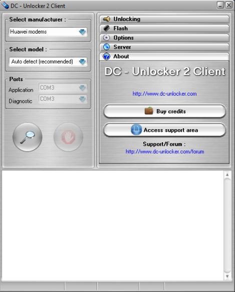 DC -Unlocker 2クライアント