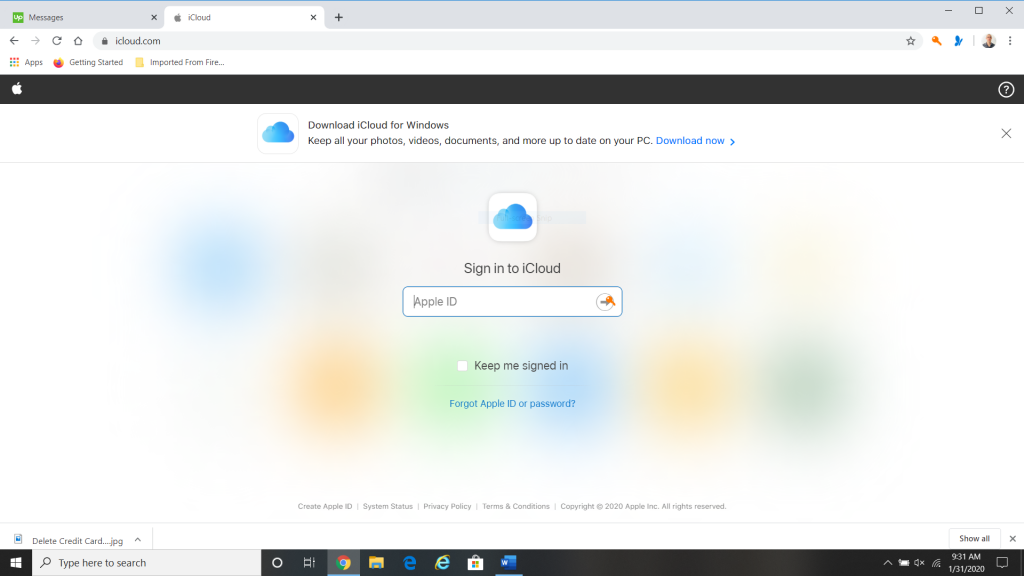 iCloudを使用してiPhoneからすべてを消去します