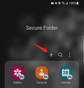 Samsung Secureフォルダーにアプリを追加します