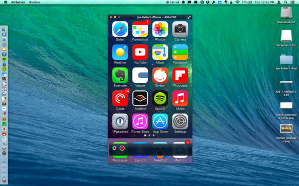 無料のiOSスクリーンレコーダー