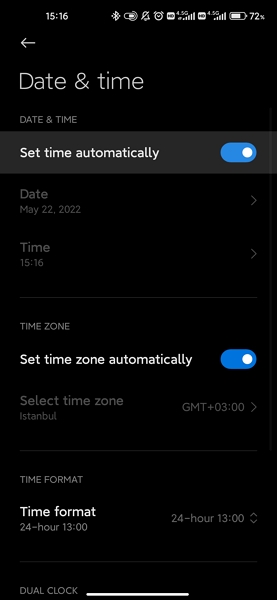 Androidモバイルデータが機能しない修正-Androidの日付と時刻を確認してください