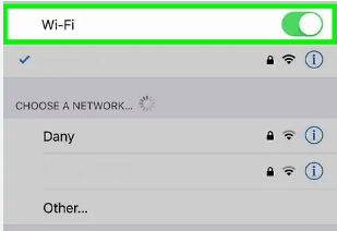 インターネット接続を確認してください
