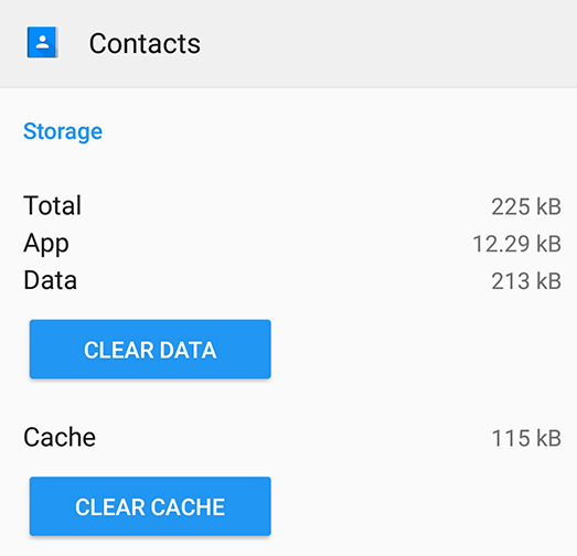 設定からAndroidで電話の連絡先を編集する方法