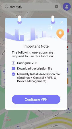 VPN Anygo iOSを構成します