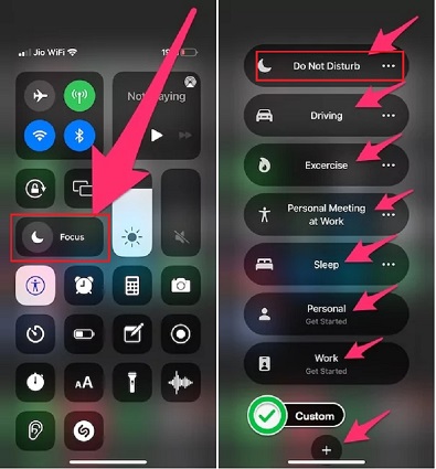 無効にしないで、焦点を乱さないでくださいiOS 16/15