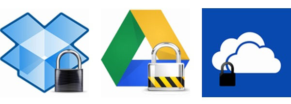 安全なDropbox Onedrive Googleドライブ