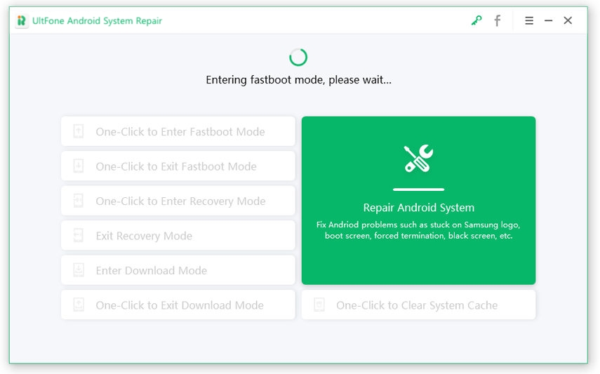 AndroidをFastBootモードに正常に起動します