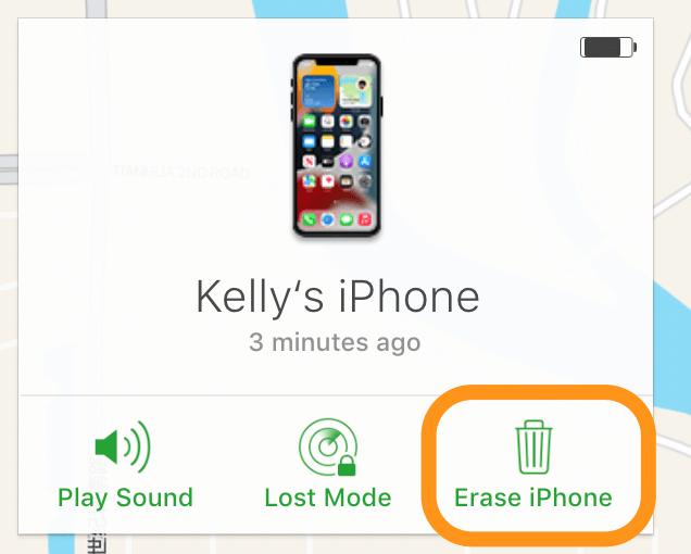 iCloudを介してパスコードまたはフェイスIDなしでiPhoneのロックを解除します