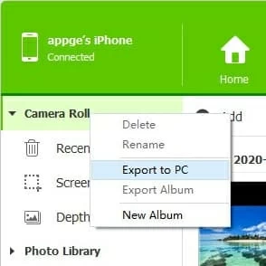 iPhoneの写真をWindows 10のラップトップコンピューターに移行します