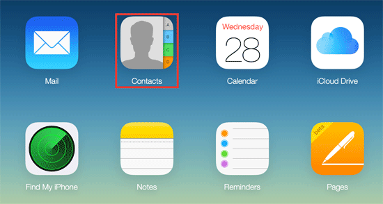 iCloud-contacts