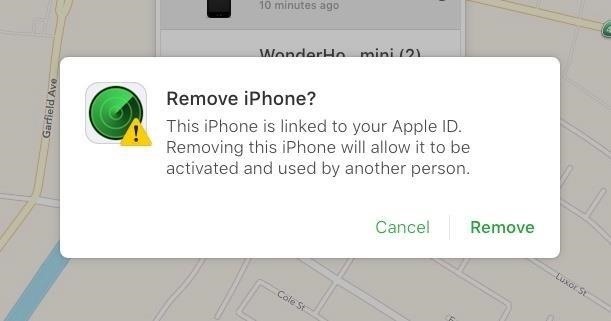 工場出荷時にiPhone8をリセットする私のアプリを見つけます