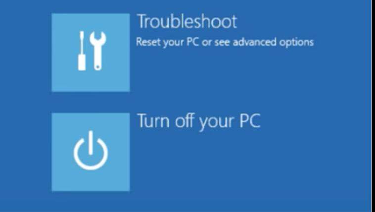 Windowsパスワードを忘れて、工場出荷時のリセット方法