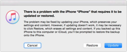 リカバリモードでiTunesでiPhoneのロックを解除します