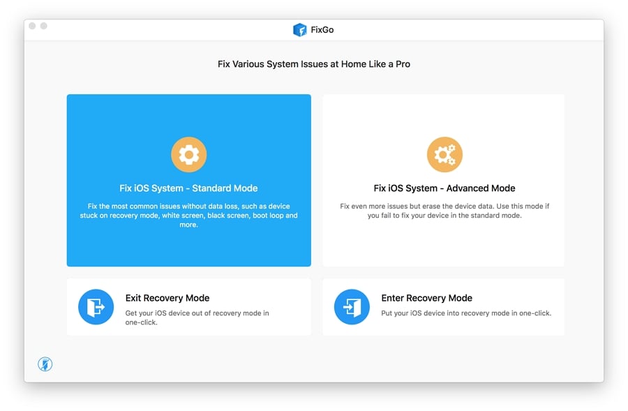iPhone XRはFixgoでFixをオフにしません