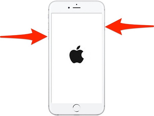 iPhoneを再起動して緑色の線を削除します