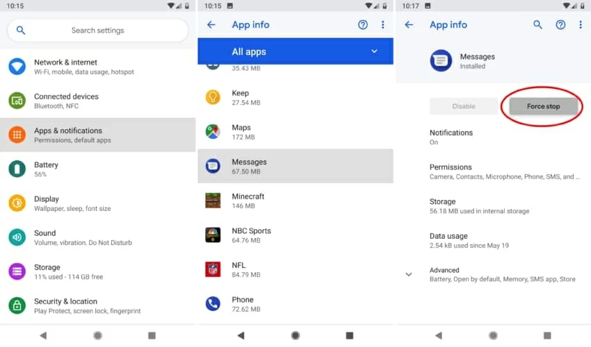 削除されたテキストメッセージAndroid無料アプリを回復します