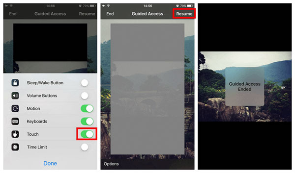 iPhoneの画面をフリーズする方法