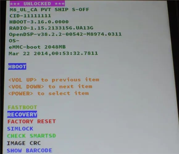 ロックされたHTC電話を工場出荷する方法