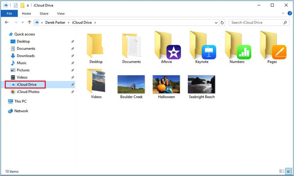 iPhoneをiCloudを介してWindows 11に接続します 