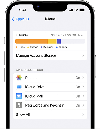 iCloudドライブ