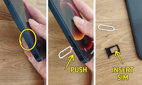 iPhoneネットワーク電話を修正するためにSIMカードを再挿入してくださいmm＃6は許可されていません