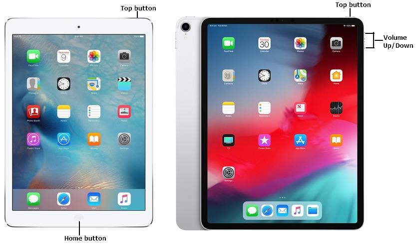 iPad画面に小さな白い点