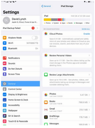 iPhoneは、ストレージをチェックしてランダムに再起動します