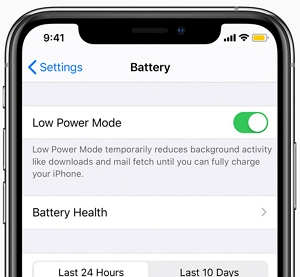 修正heysiriが動作していない低電力モードをオフにする