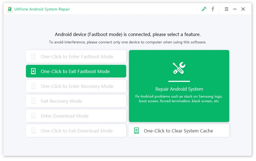 AndroidでFastBootモードを終了します