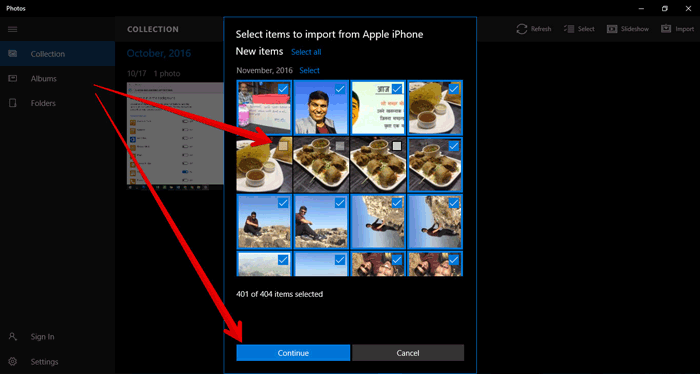 写真アプリを介してiPhoneの写真をWindows11 PCに転送する方法