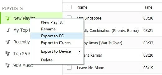 iPhone7で曲をエクスポートするには、7 PCを獲得するために戻ってきます