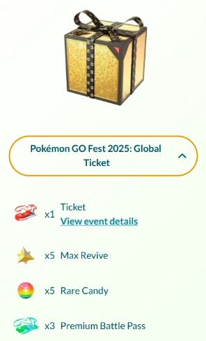 ポケモンゴーフェストチケット