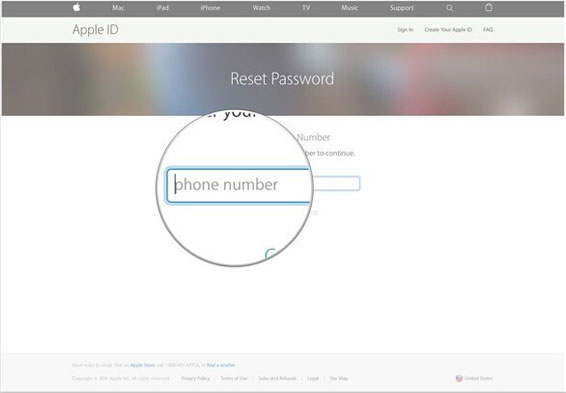 iCloudパスコードをリセットする方法