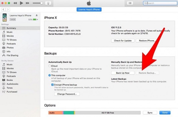 iPhoneのiPhoneバックアップからViberバックアップを復元する方法