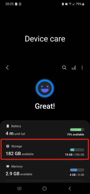 Samsungデバイスケア