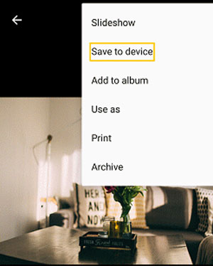 GoogleフォトからiPhoneでiCloudに写真を移動する方法