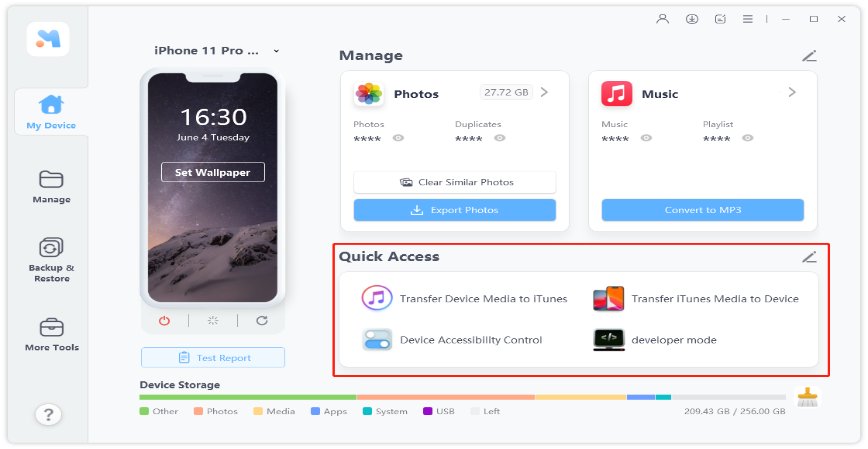 iTunes音楽をiPhoneに転送します