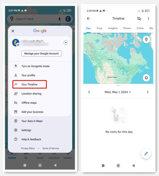 Googleマップを使用して紛失したiPhoneを見つけます