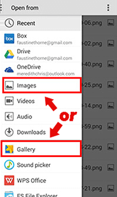 iOSをGoogleドライブなどのAndroidに転送するアプリ