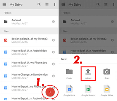 iPhoneをGoogleドライブにバックアップします