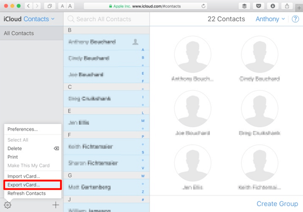 iPhoneからIcloudを使用してAndroidへの移行