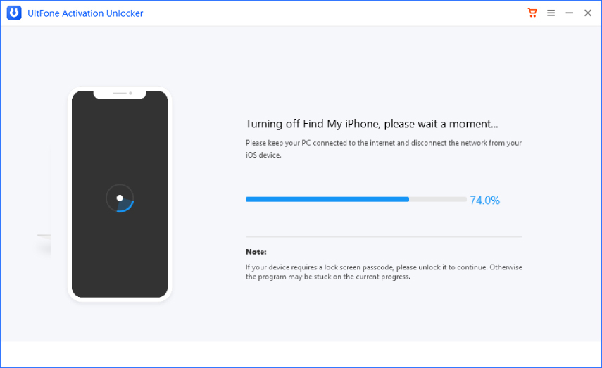 私のiPhoneを見つけることを無効にすることを確認してください