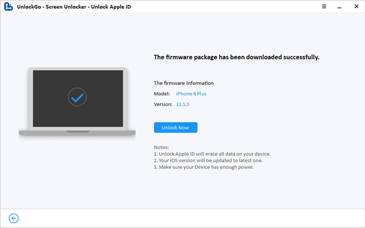 iOSファームウェアをダウンロードして、Apple IDの確認をバイパスします