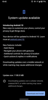 Samsungソフトウェアアップデート
