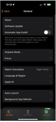 Apple Watchはペアモードで立ち往生しています
