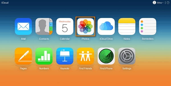 iCloud Webを使用してiTunesなしでPCからiPadに写真をコピーする