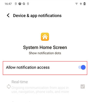 vivo通知は許可されていません