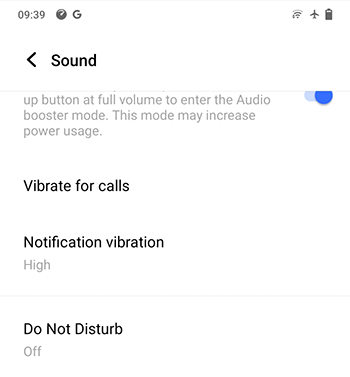 vivo DNDモード